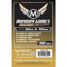 MAYDAY - MAGNUM CARD SLEEVES - 80MM X 120MM - 100ct - MDG-7104